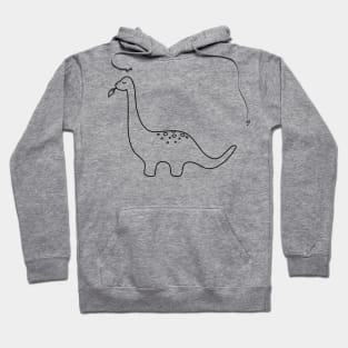 Dino Dinosaur Vegan Funny Plant Eater Lover Dont Eat Animals Vegetarian Hoodie